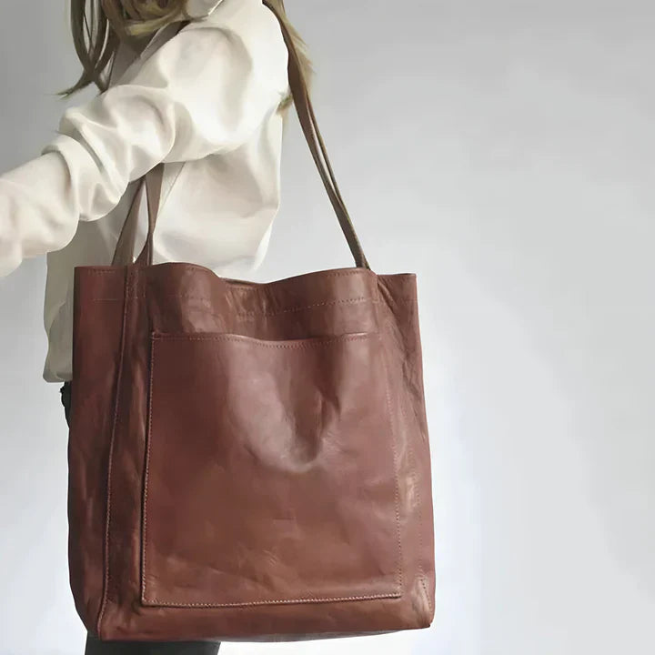 Elysia - Sac fourre-tout classique en cuir