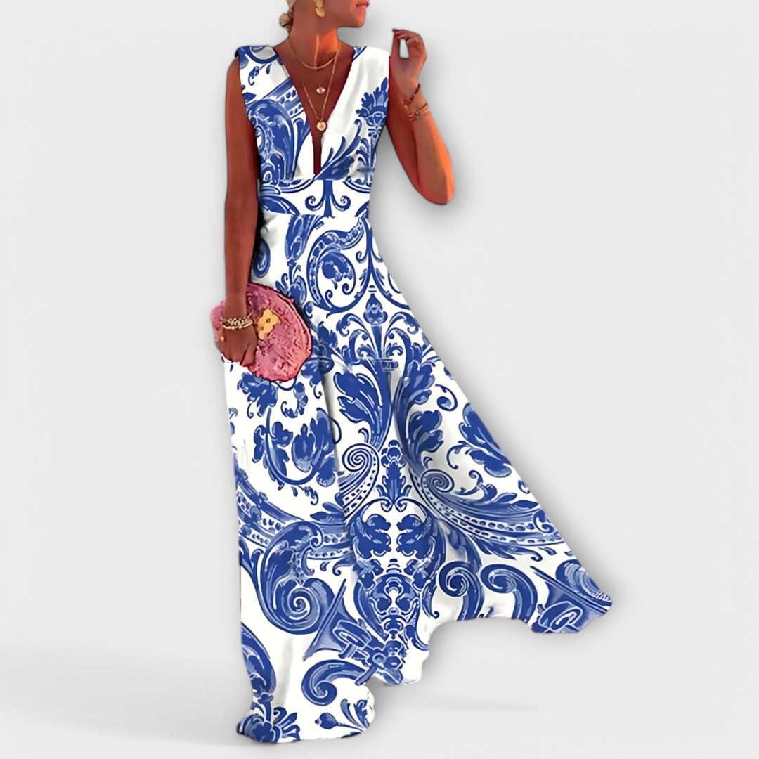 Elegantes ärmelloses Kleid für Frauen