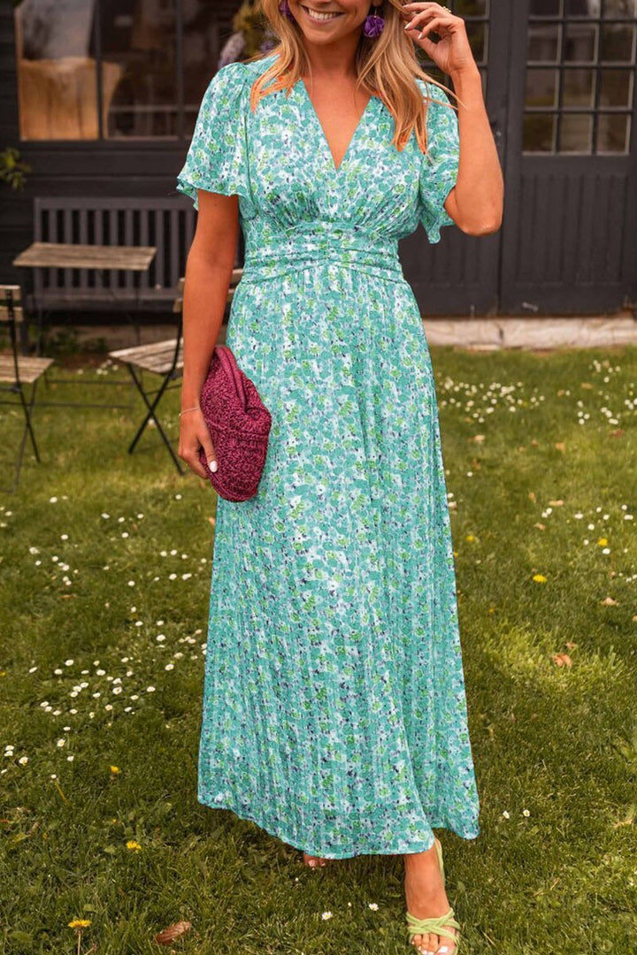 LUISE I FLORALES MAXIKLEID