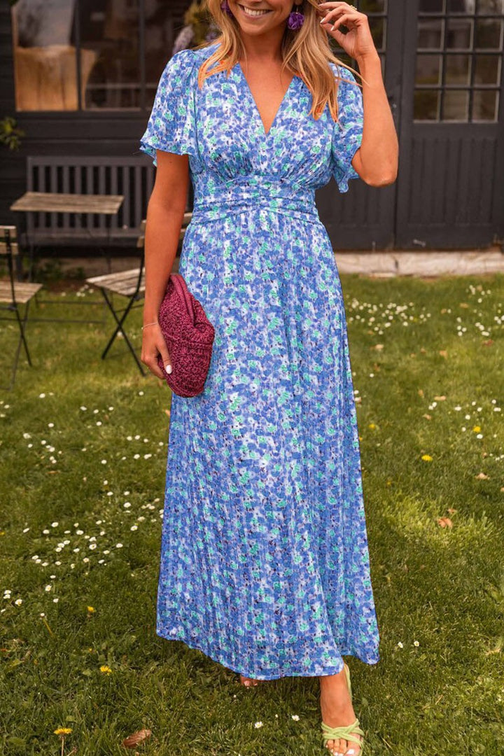 LUISE I FLORALES MAXIKLEID