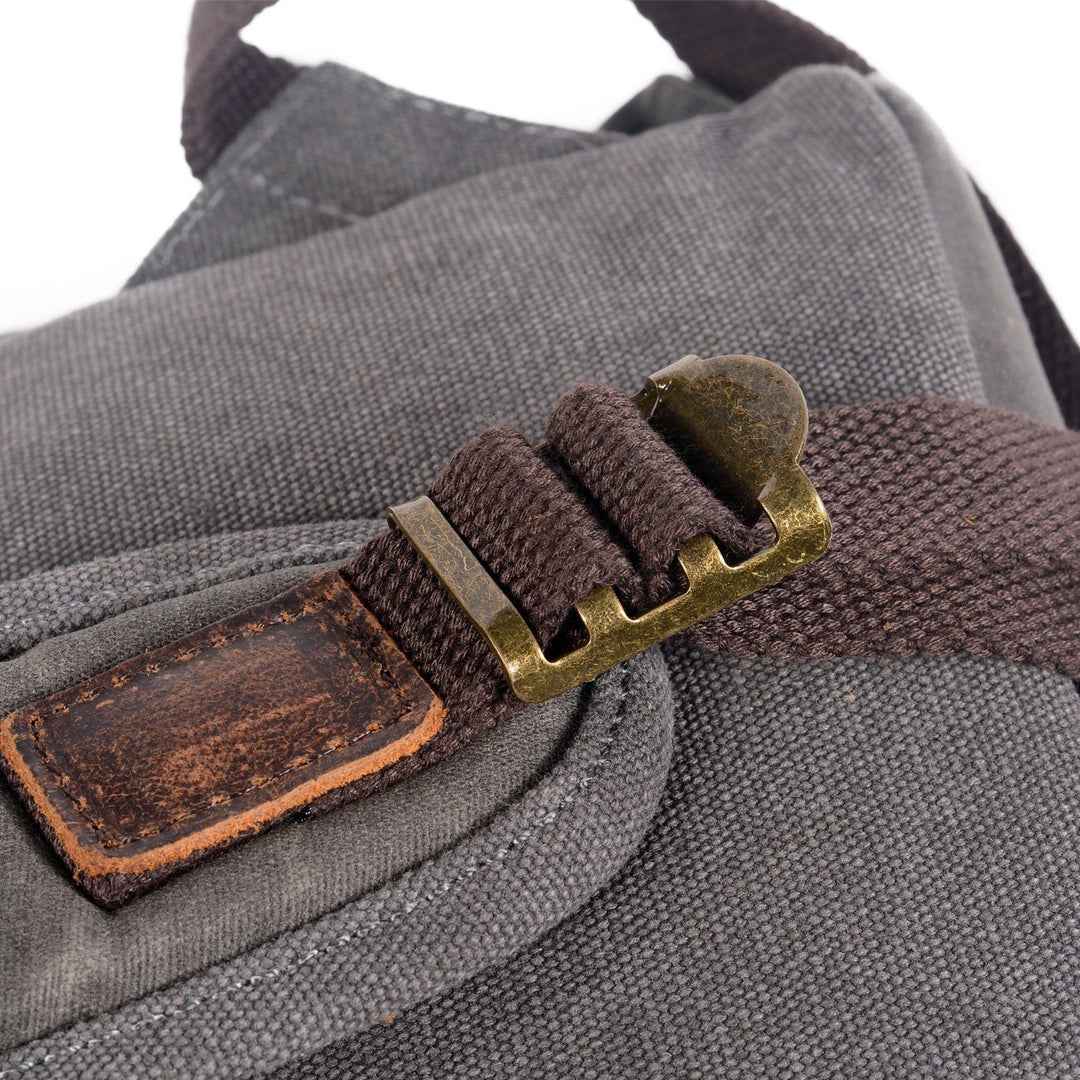 Canvas-Leder-Rucksack | SALZBURG