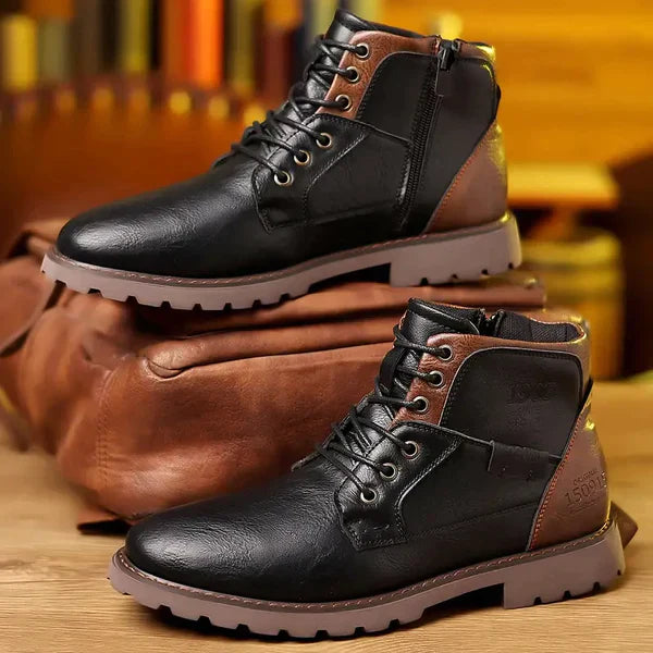 Jethro | Bottes à lacets haut de gamme
