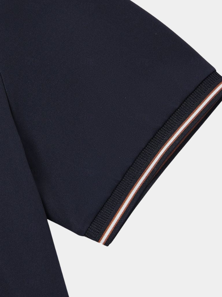 Der Obsidian – Polo mit Kontrastdetails