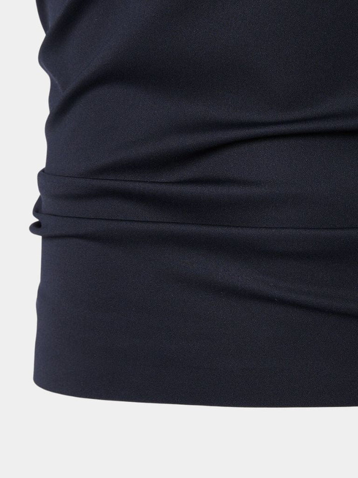 Der Obsidian – Polo mit Kontrastdetails