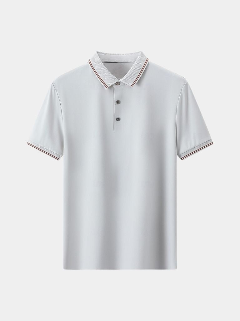 Der Obsidian – Polo mit Kontrastdetails