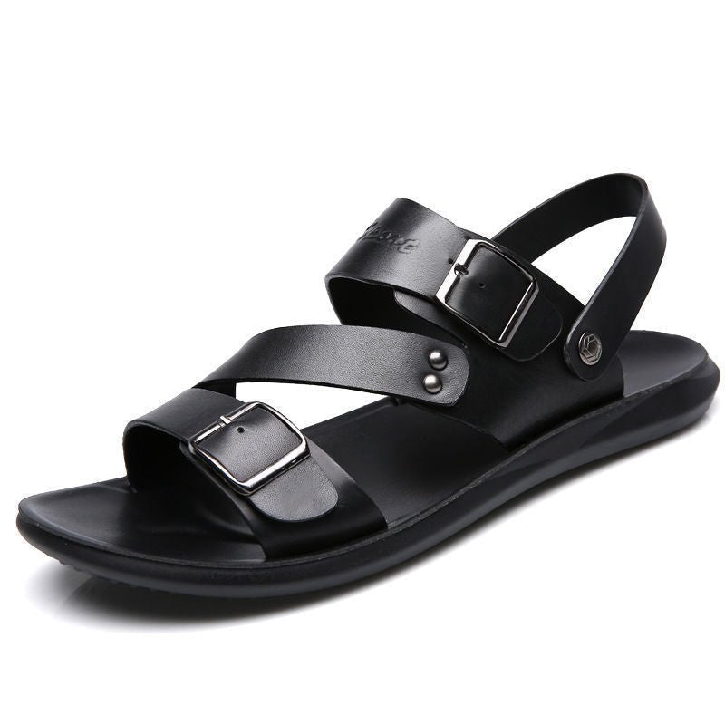 Nate | Leder-Sandalen