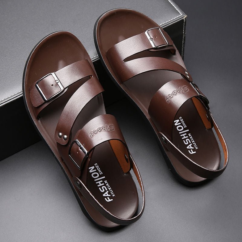Nate | Leder-Sandalen