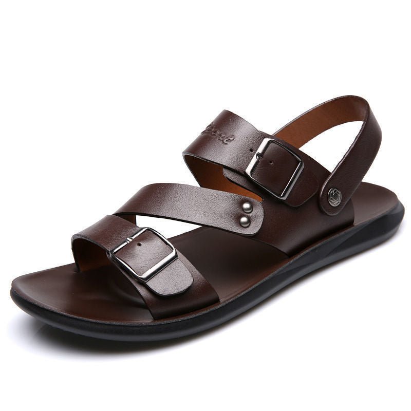 Nate | Leder-Sandalen