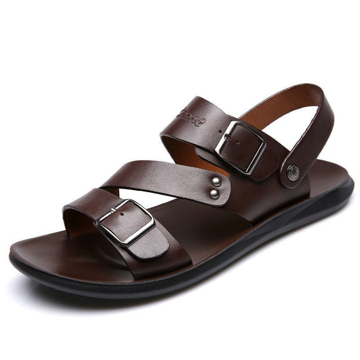 Nate | Leder-Sandalen