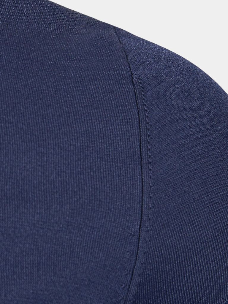 Das Oxford – Erhöhtes Navy Polo
