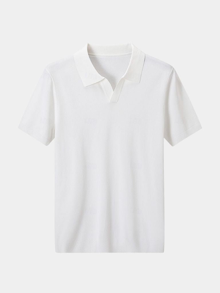 Das Oxford – Erhöhtes Navy Polo