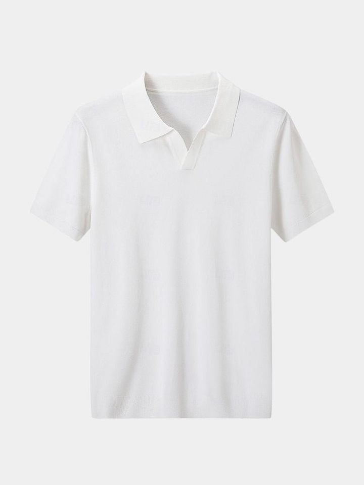 Das Oxford – Erhöhtes Navy Polo