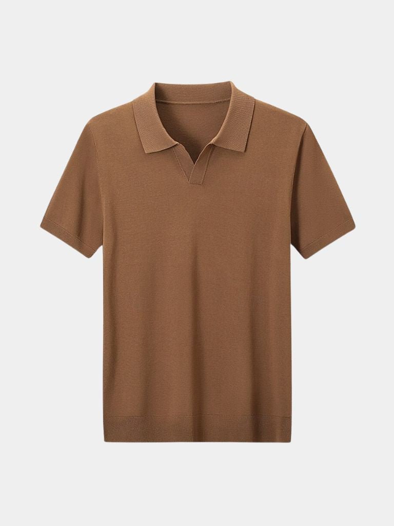 Das Oxford – Erhöhtes Navy Polo
