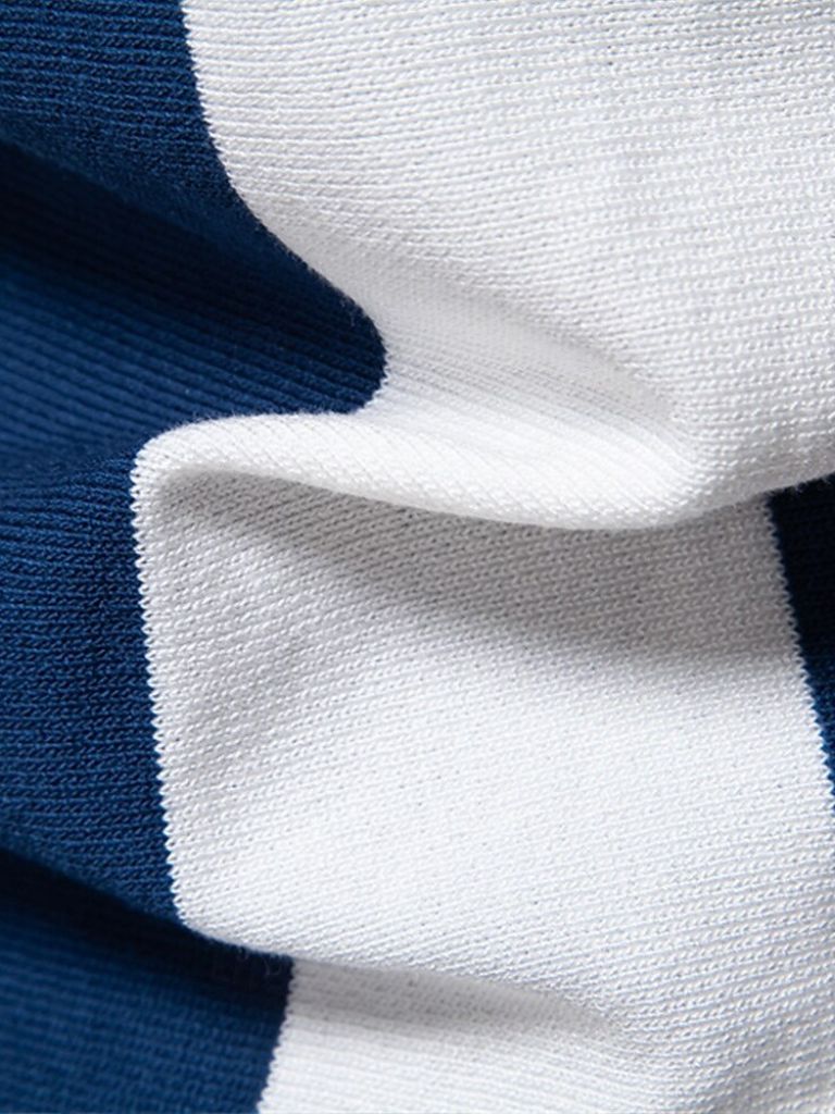 Das Marlow – Klassisches Navy Streifen Polo