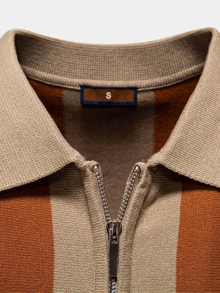 Das Marlow – Klassisches Navy Streifen Polo