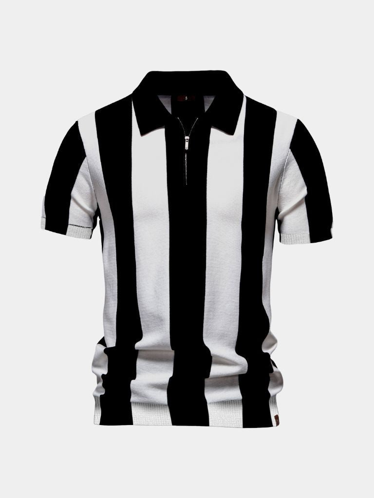 Das Marlow – Klassisches Navy Streifen Polo