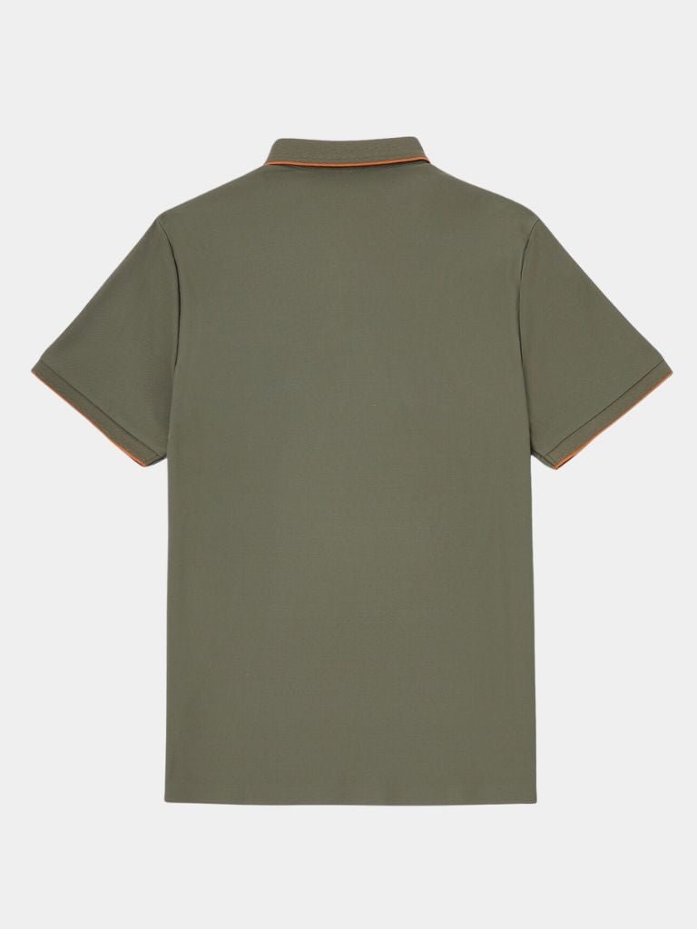 Der Aldwyn – Raffinierter Strickkragen-Polo