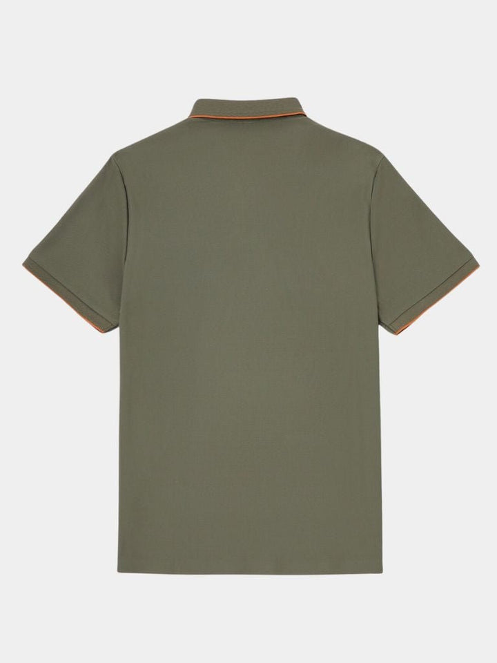 Der Aldwyn – Raffinierter Strickkragen-Polo