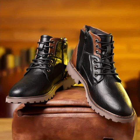 Jethro | Bottes à lacets haut de gamme