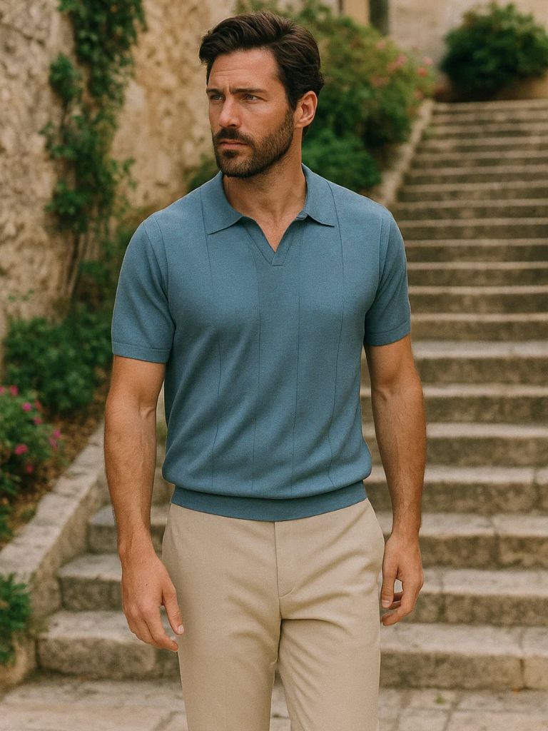 Das Amalfi – Portofino Stil Polo-Shirt