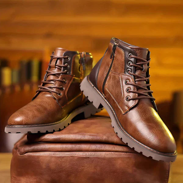 Jethro | Bottes à lacets haut de gamme