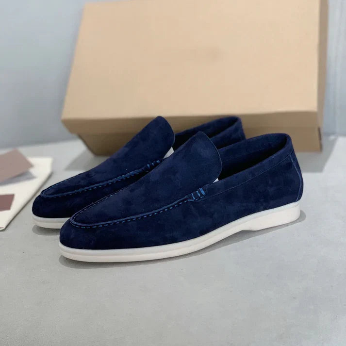 Schicke Wildleder Slipper