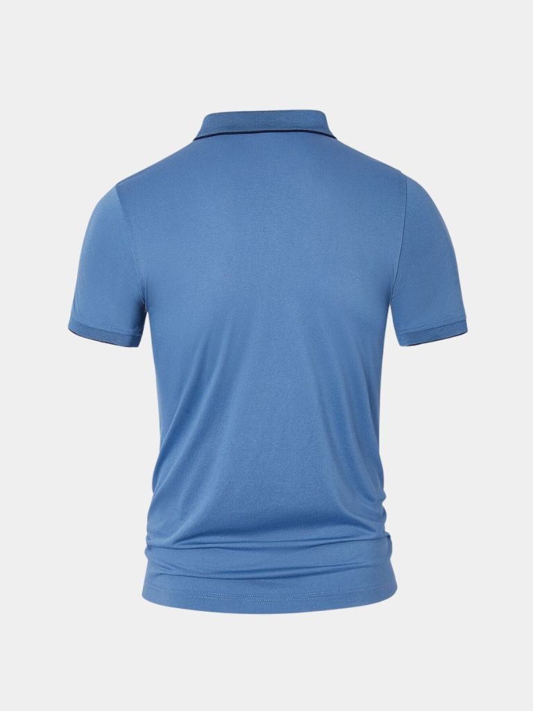 The Regis – Quarter Zip Strick Polo