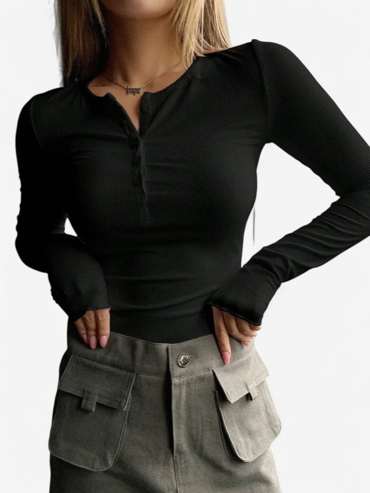 Klarina™ | Bequemes Langarmshirt