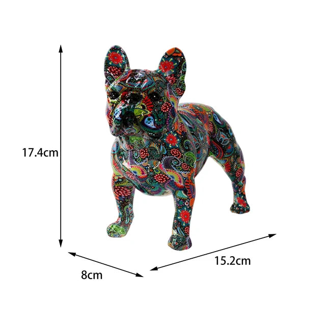 Graffiti Französische Bulldogge