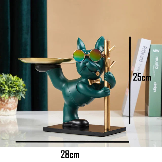 Plateau d'équilibrage pour bouledogue français
