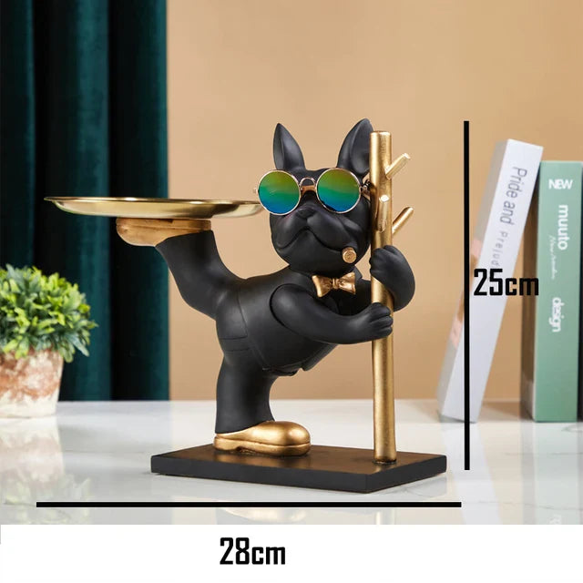 Plateau d'équilibrage pour bouledogue français