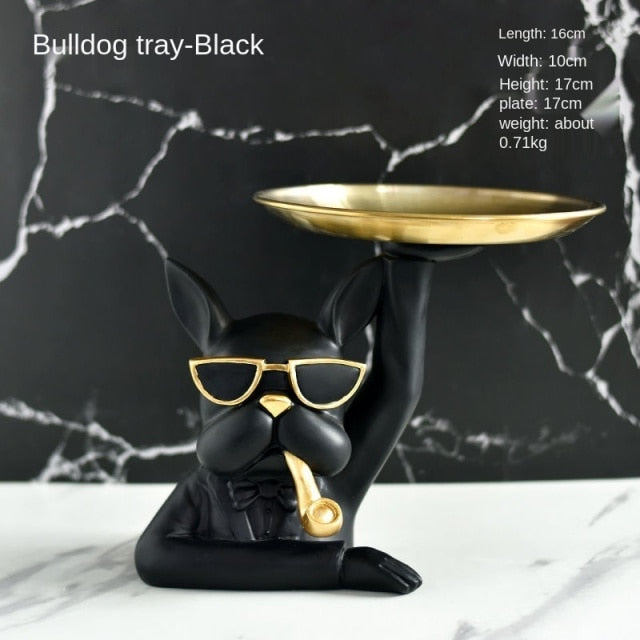 Bossy Französische Bulldogge Tablett