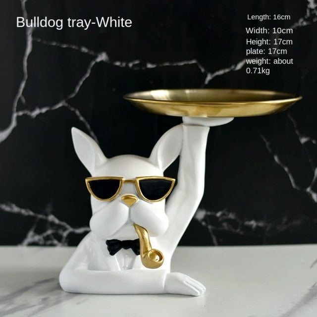 Bossy Französische Bulldogge Tablett