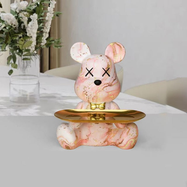 Graffiti Teddy Bear Tablett