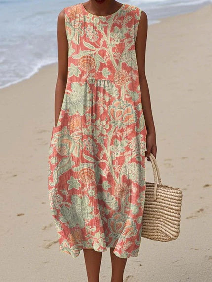 Grace - Vintage Kleid mit Blumenmuster