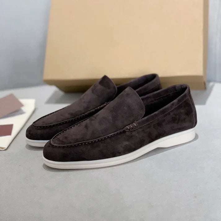 Schicke Wildleder Slipper