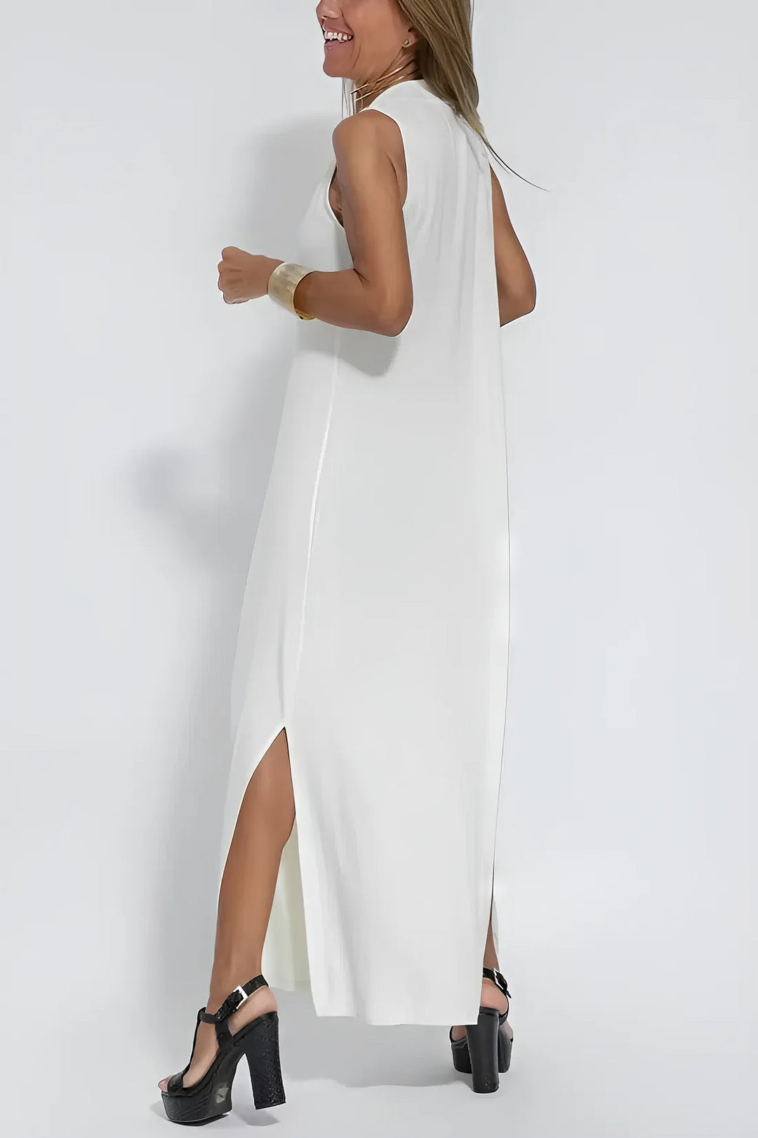 Claire | Elegantes langes Kleid